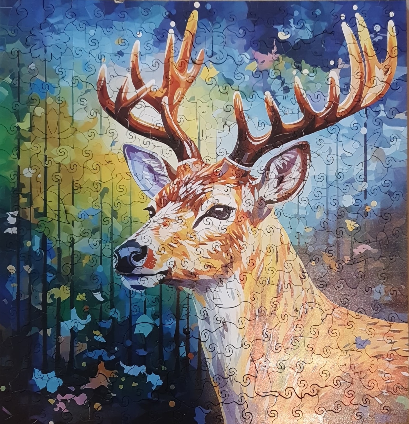Hirsch (Holz) Bild 2